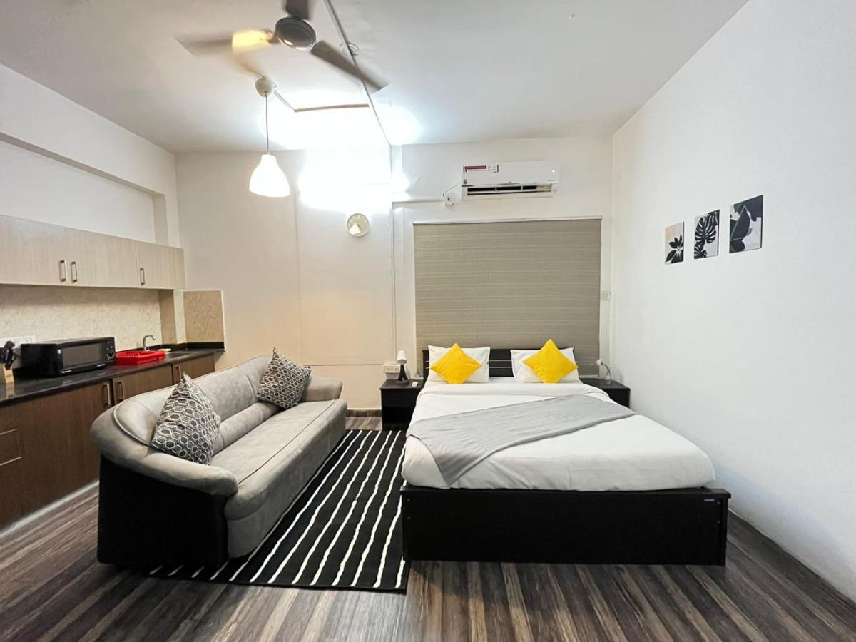 Bedchambers Serviced Apartments, Hyderabad Exterior foto